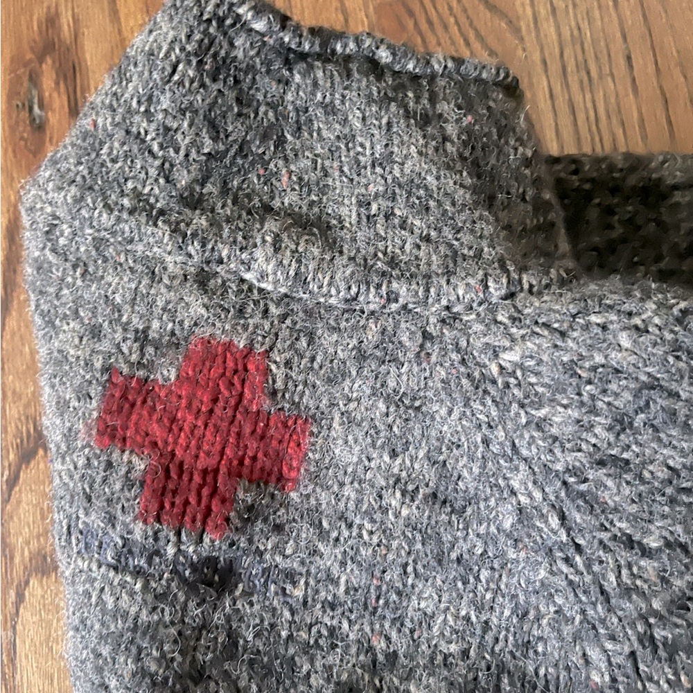 Vintage 90’s Abercrombie Marled Wool Sweater; men’s small; original owner.